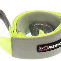 ARB Winch Tree Trunk Protector – 10 ft, 25,000 lb Breaking Strength, Green Nylon
