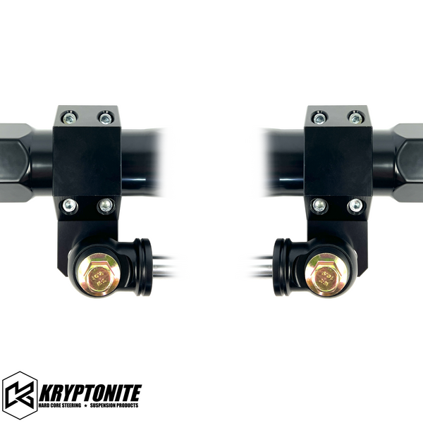 Kryptonite Ford Super Duty 2005-2025 Dual Steering Stabilizer Kit With Fox 2.0 Shocks