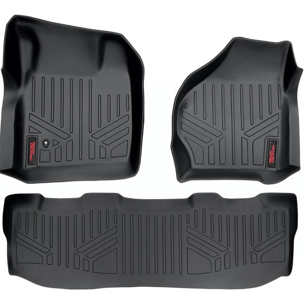 Heavy Duty Floor Mats (Front/Rear 99-07 Ford Super Duty Crew Cab) Rough Country