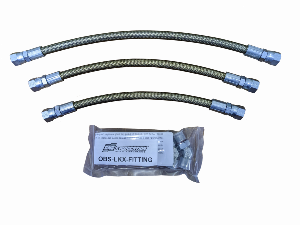 CNC Fabrication 94.5-97 7.3L HPOP lines w/ HPx KIT - 7.3-OBS-HPOP-LKX