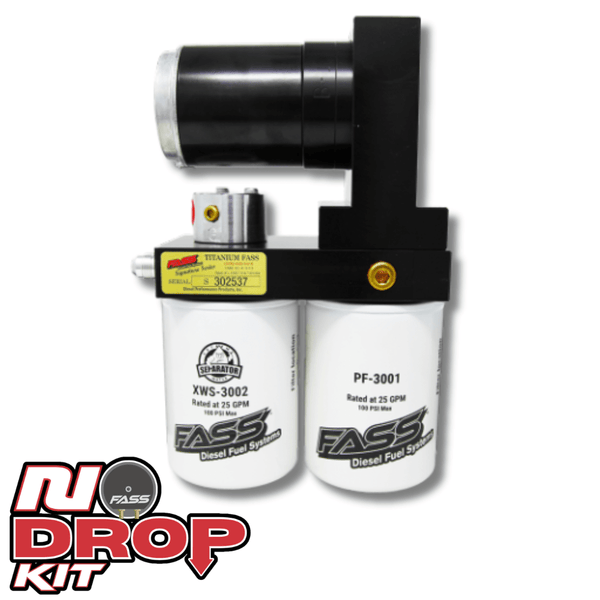 FASS 99-07 Ford Powerstroke F250/F350 250gph No Drop Titanium Plus Fuel System