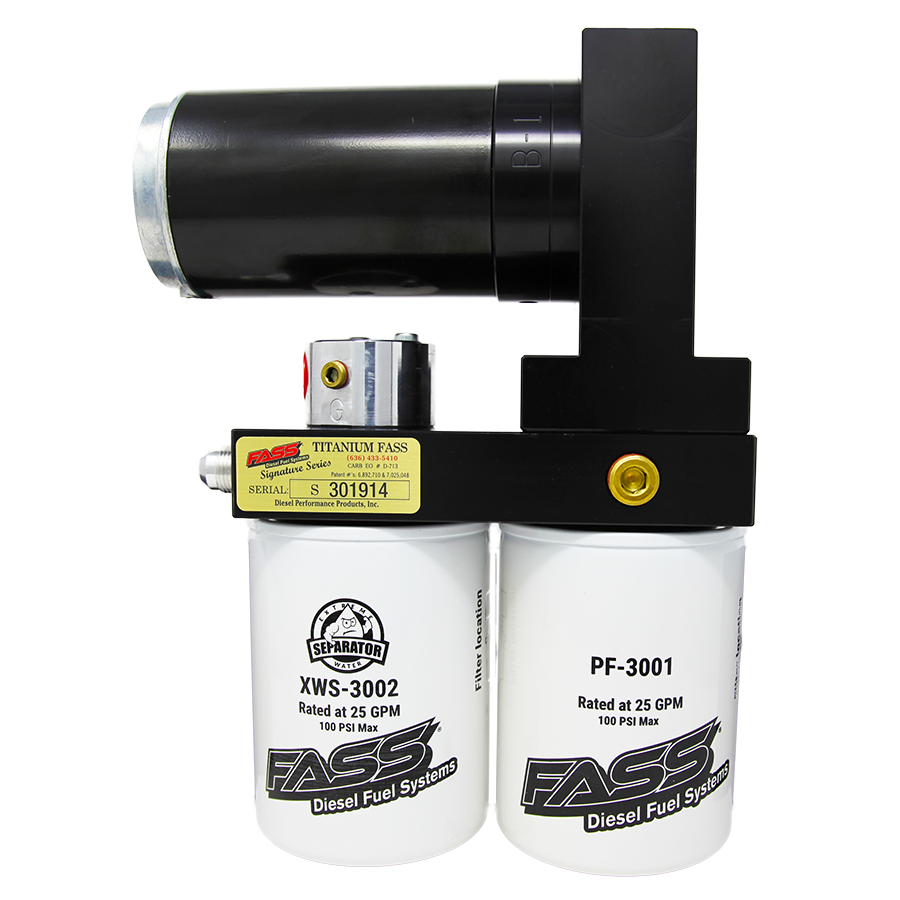FASS 00-05 Ford Excursion Powerstroke 140gph/65psi Titanium Fuel Air Separation System TS F15 140G
