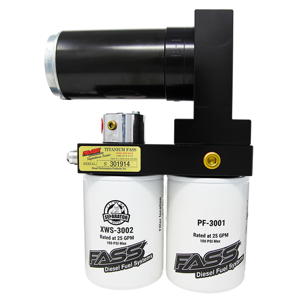 FASS 00-05 Ford Excursion Powerstroke 220gph/65psi Titanium Fuel Air Separation System TS F15 220G