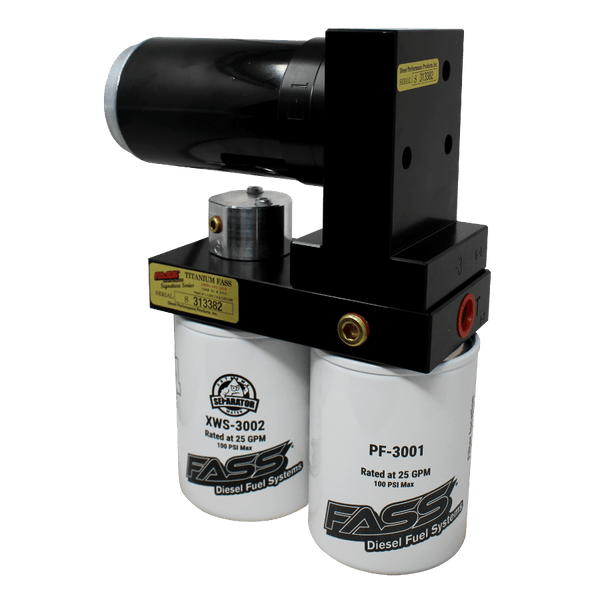 FASS 99-07 Ford F250/F350 Powerstroke 220gph/55psi Titanium Series Plus Fuel Air Separator