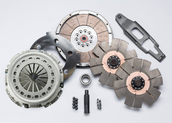 South Bend Clutch 04-07 Ford 6.0L ZF-6 SFI Comp Dual Disc Clutch Kit w/ Flywheel