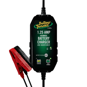 Battery Tender® Plus 1.25 AMP Selectable 12V / 6V Battery Charger and Maintainer