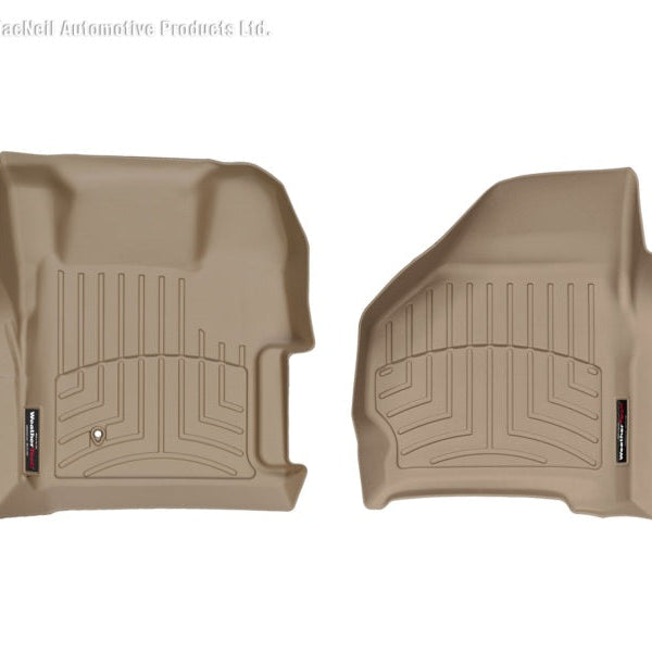 WeatherTech 99-07 Ford F250/F350/F450/F550 Super Duty Regular Cab Front FloorLiner - Tan