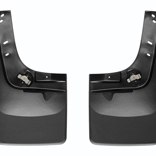 WeatherTech 99-07 Ford F250/F350/F450/F550 No Drill Mudflaps - Black